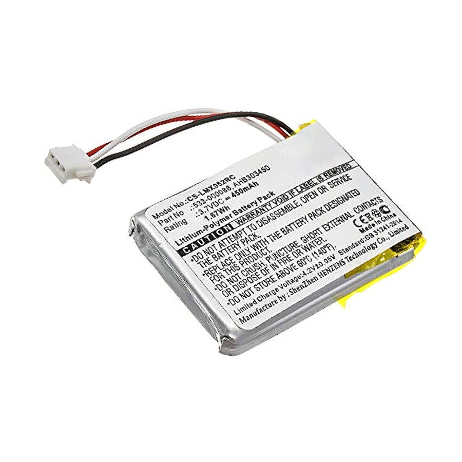 CS-LOG933SL 3.7V 1200mAh LOGITECH G533, G933 replaces 533-000132