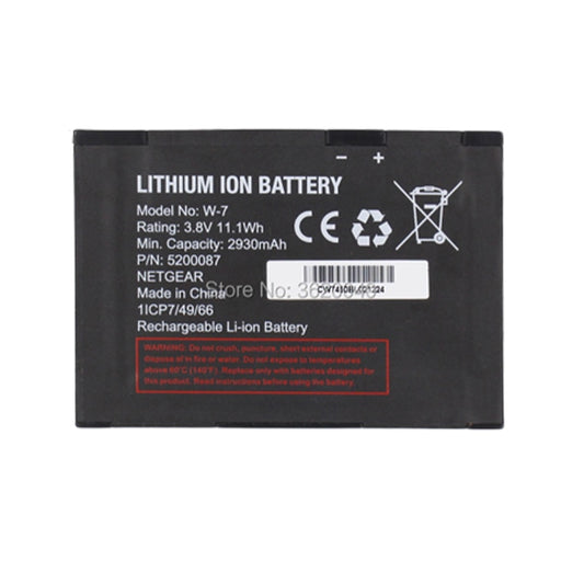 W-7 Battery 2930mAh NETGEAR Aircard 790S 5200087 Netgear Aircard 4G Advanced