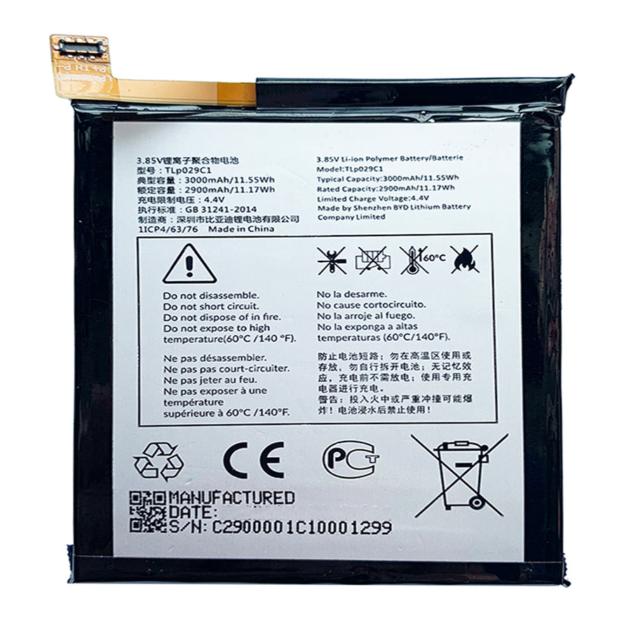 Replacement Battery For Alcatel Mobile Phone TLp029C1