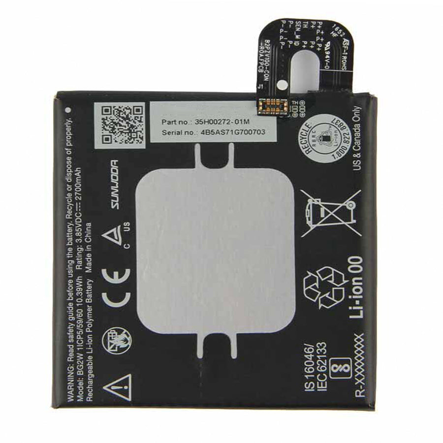 Replacement Battery For HTC Mobile Phone BG2W