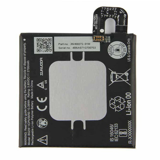 Replacement Battery For HTC Mobile Phone BG2W