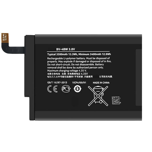 Replacement Battery For Nokia Mobile Phone BV-4BW