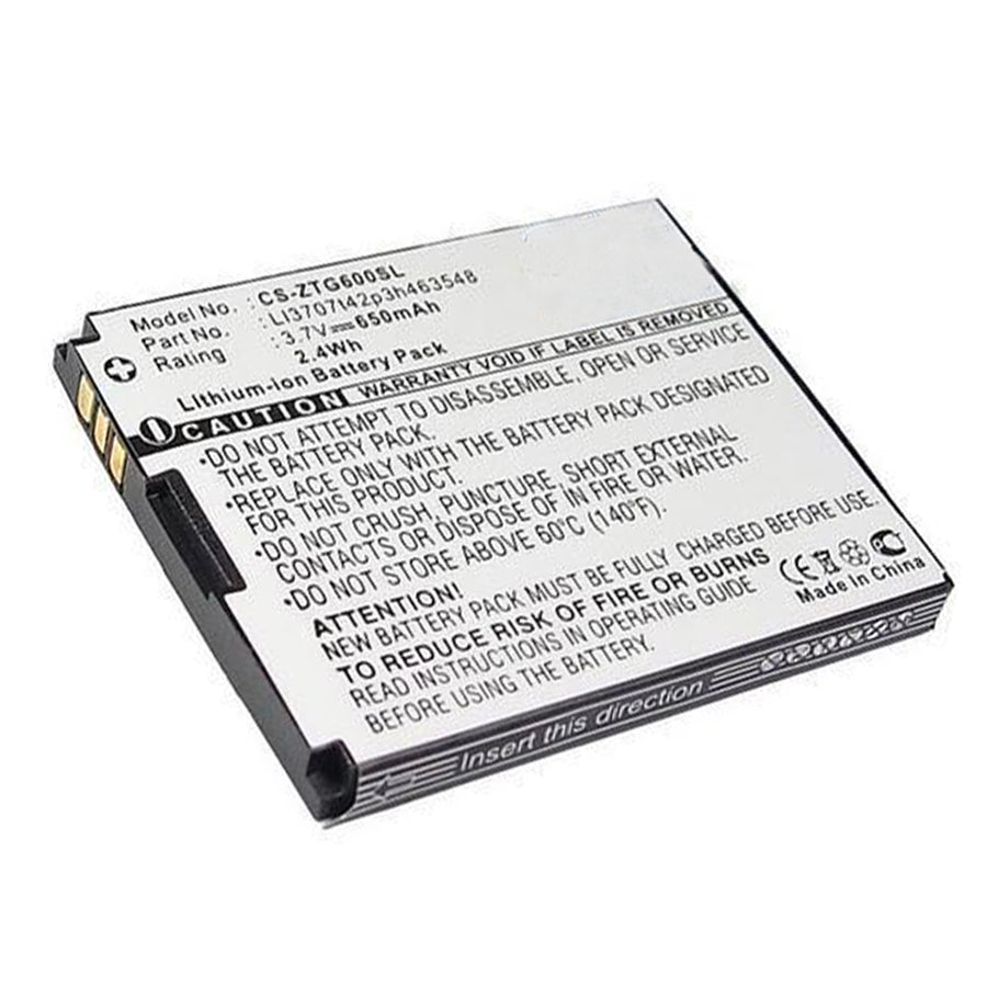 Replacement Battery For ZTE Mobile Phone Li3707T42P3h463548