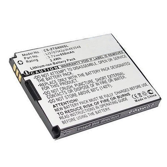 Replacement Battery For ZTE Mobile Phone Li3707T42P3h463548