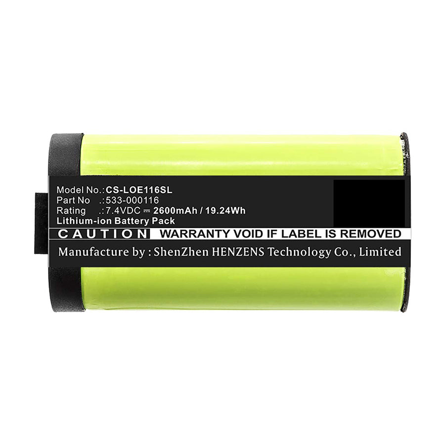 CS-LOE116SL 7.4V 2600mAh for Logitech UE Mega Boom, Compatible with S-00147