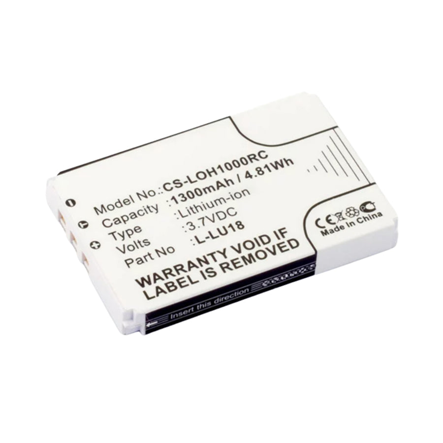 CS-LOH1000RC Battery for L-LU18 Logitech C-LR65 C-RL65 Harmony 1000 1100 1100i