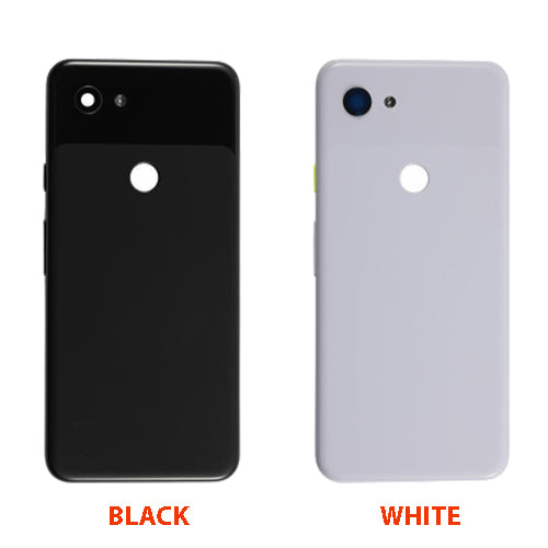 Rear housing for Pixel 3A, Pixel 3A XL, Pixel 3, Pixel 3 XL [ Black & White]