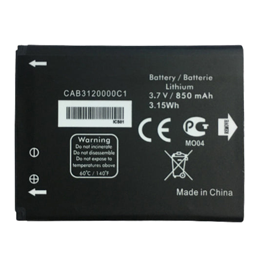 Replacement Battery For Alcatel Mobile Phone CAB3120000C1
