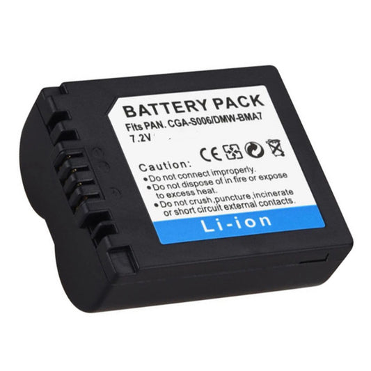 Replacement Battery For Panasonic Camera CGA-S006E