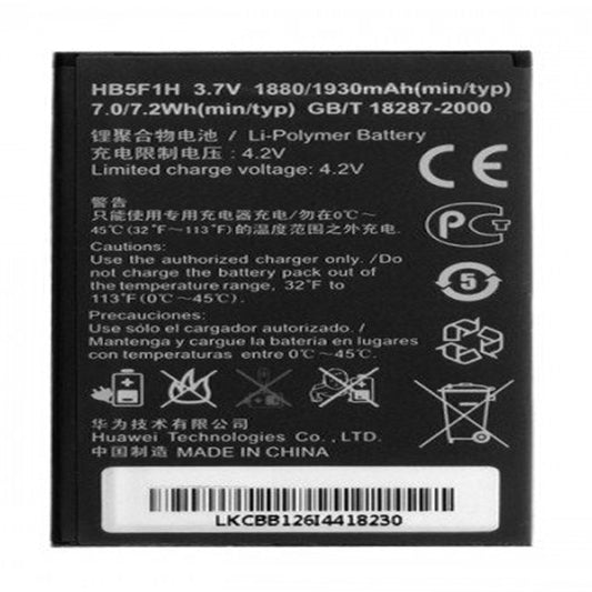 Replacement Battery For Huawei Mobile Phone HB5F1H