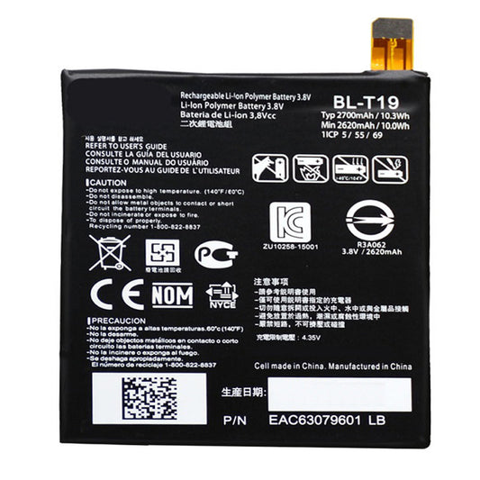 Replacement Battery For LG Mobile Phone BL-T19