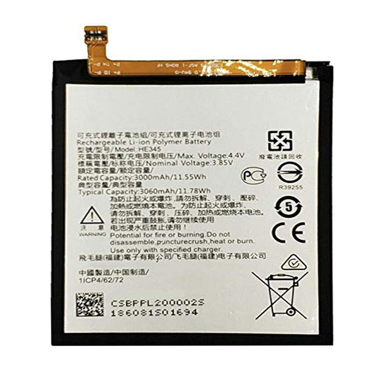 Replacement Battery For Nokia Mobile Phone HE345