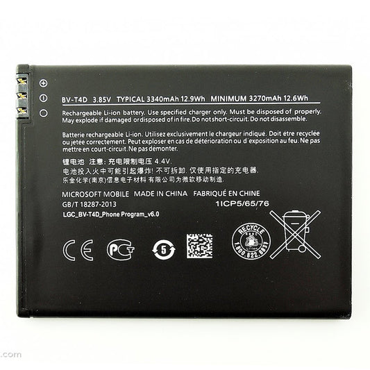 Replacement Battery For Nokia Mobile Phone BV-T4D