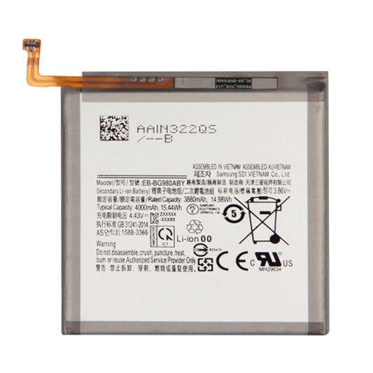 Replacement Battery For Samsung Mobile Phone EB-BG980ABY