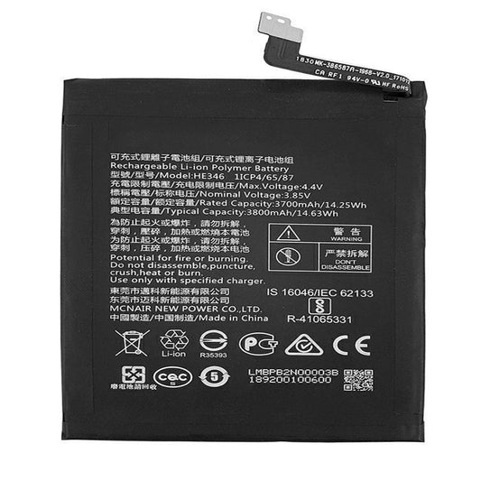 Replacement Battery For Nokia Mobile Phone HE346