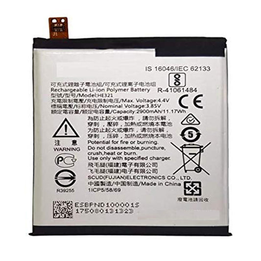 Replacement Battery For Nokia Mobile Phone HE321