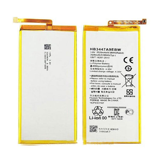 Replacement Battery For Huawei Mobile Phone HB3447A9EBW
