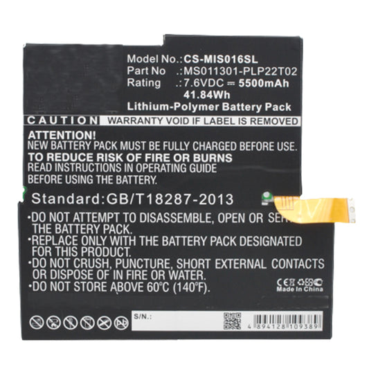 Replacement Battery for Microsoft Surface Pro 3 Pro3 1631 Tablet G3HTA005H