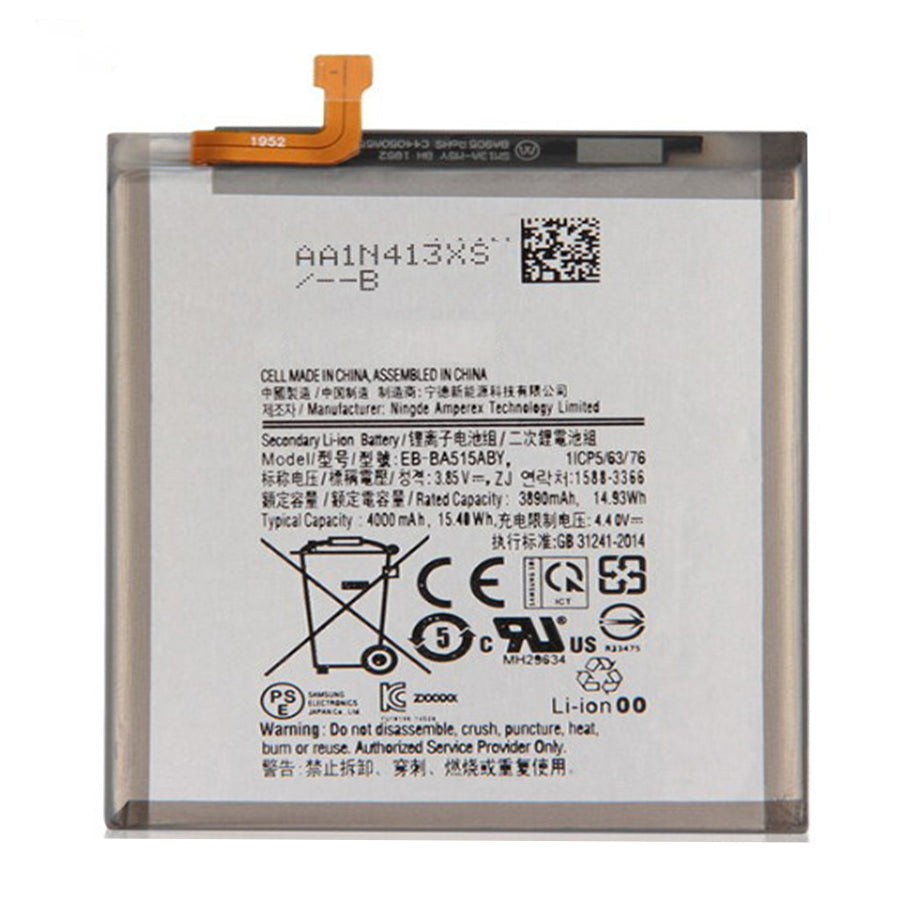 Replacement Battery For Samsung Mobile Phone EB-BA515ABY