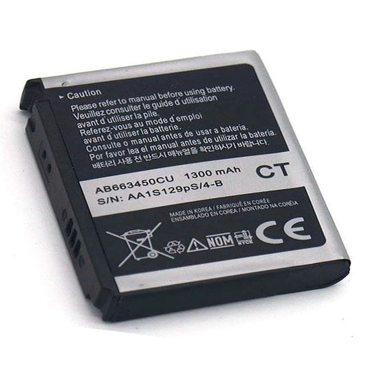 Replacement Battery For Samsung Mobile Phone AB663450CU