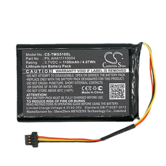 Replacement Battery for Tomtom AHA1111104 4FA50 Go 510 520 P5 P6 GPS Navigation