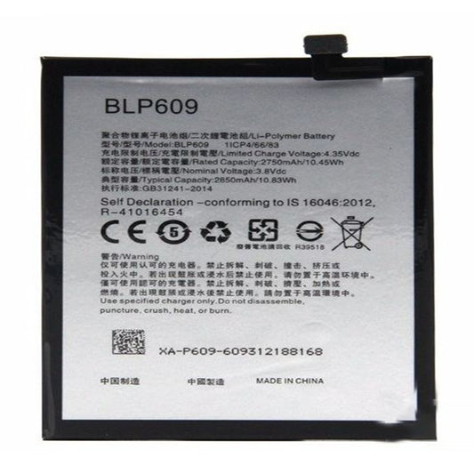 Replacement Battery For OPPO Mobile Phone BLP609