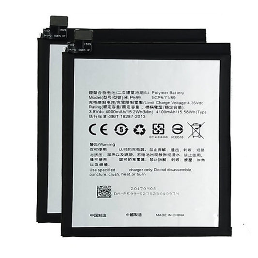 Replacement Battery For OPPO Mobile Phone BLP599