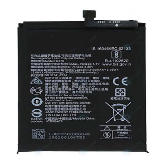 Replacement Battery For Nokia Mobile Phone HE376