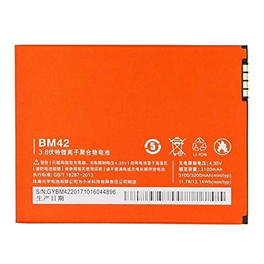 Replacement Battery For Xiaomi Mobile Phone BM42