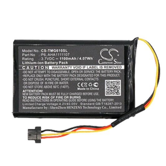 Replacement Battery For Tomtom AHA1111107 AHA11111010 TOMTOM GO 610 GPSB-AHA1111107-BP1 GPS