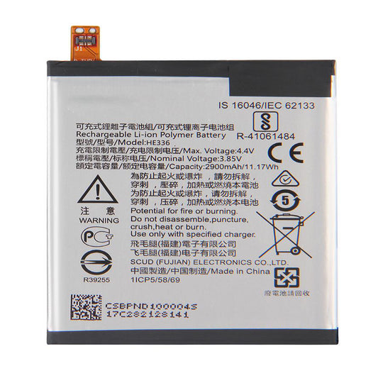 Replacement Battery For Nokia Mobile Phone HE336